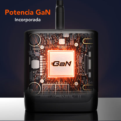 Combo Cargador 35Watts + Cable CC 60 Watts 1mts